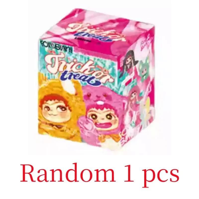 Wakuku Fuzzy Trendy Fun Party Blind Box Cute Wakuku Action Figure Mystery Box CuteDoll Bag PendantDoll Surprise Bag Gift Toy