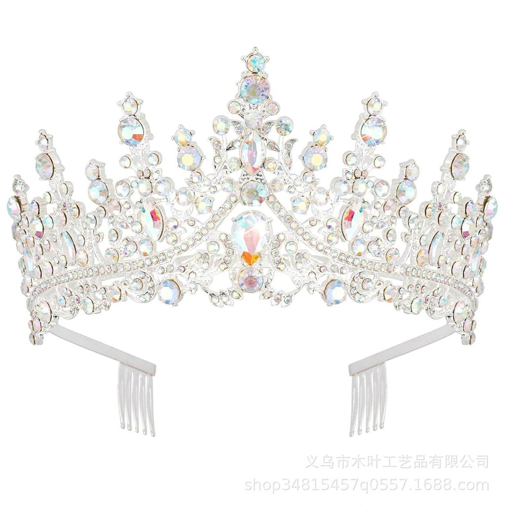 Luxury Bridal Headgear Crown Wedding Dress Birthday Party Headgear Wedding Dinner Crown Party Gifts
