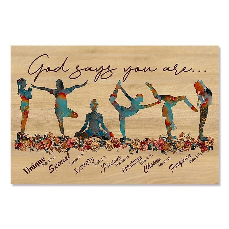 Винтажные постеры и принты для йоги, пробуждения чакры, движения рук для любителей йоги, расслабляющая картина на холсте, современные настенные картины для домашнего декора