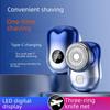 P10 Cross-Border 3-Ring Electric Men's Travel Shaver with Digital Display