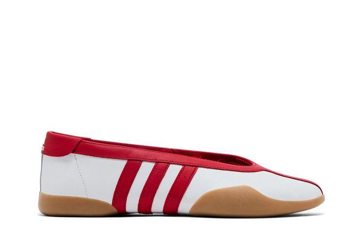 Women's Sneakers adidas Taekwondo Mei Ballet White Better Scarlet (Women's) Cloud White/Better Scarlet/Gum
