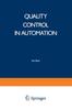 Книга Quality Control In Automation