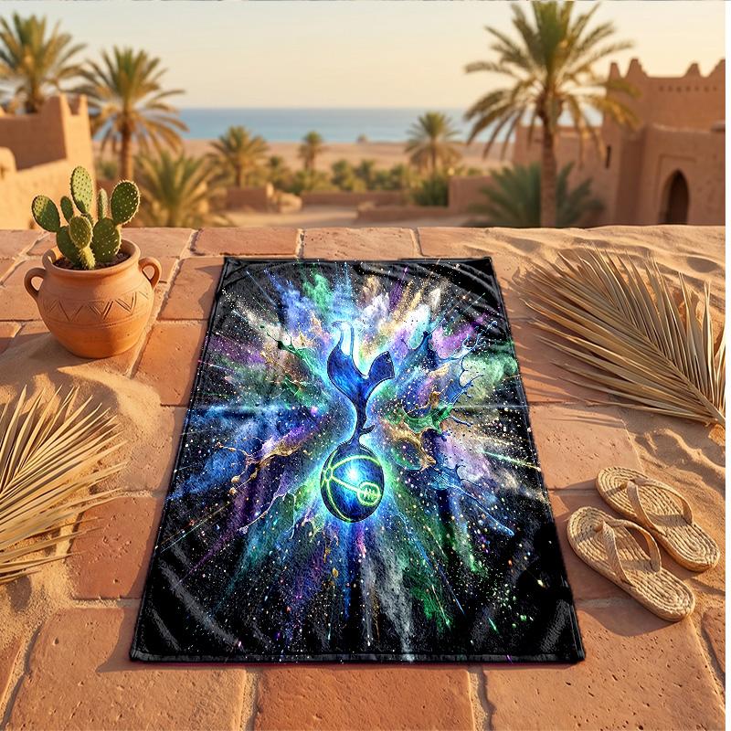 Tottenham Hotspur Print Microfiber Beach Towel Quick Dry Absorbent Large Towel For Beach Swimming Travel