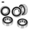 10PCs Ball Bearing 6205‑2RS High‑Speed Rubber Cover for Mechanical Automotive   Motor