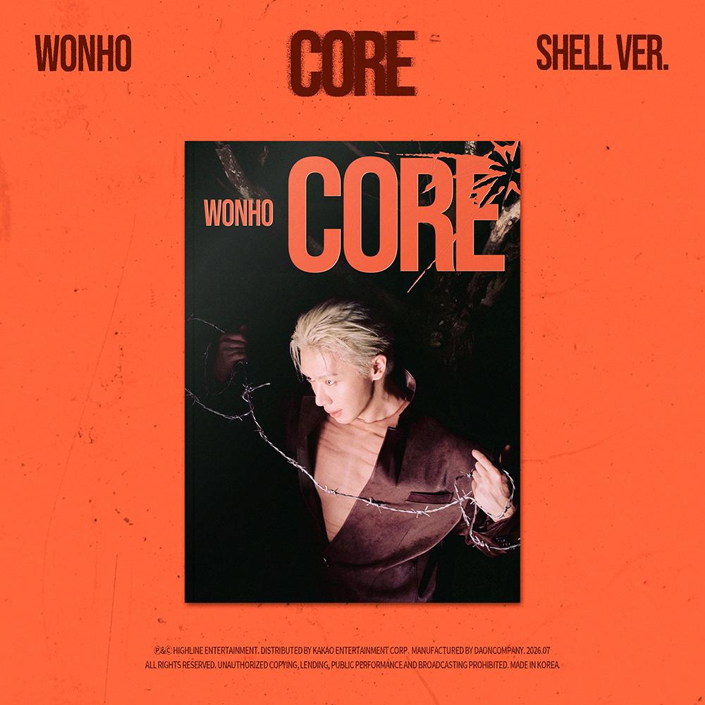 [POB] WONHO [CORE] EP Альбом (СЫРОЙ / В ОБОЛОЧКЕ / ТРЕЩИНА ver.)