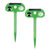 2 PCS Ultrasonic Animal Repellent Outdoor Solar Re
