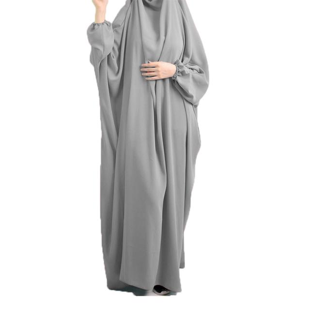 Мусульманское женское платье с капюшоном Абая, молитвенная одежда, хиджаб, длинные веревочные комплекты, полное покрытие, платье для Рамадана, абайя, исламская молитва Ид