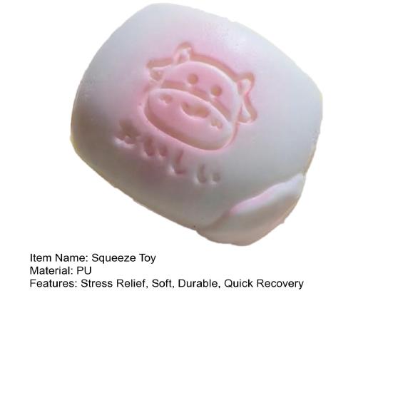 Squeeze Toy Soft Bread Squeeze Stress Balls Toy Food-Shape Hand Kneading