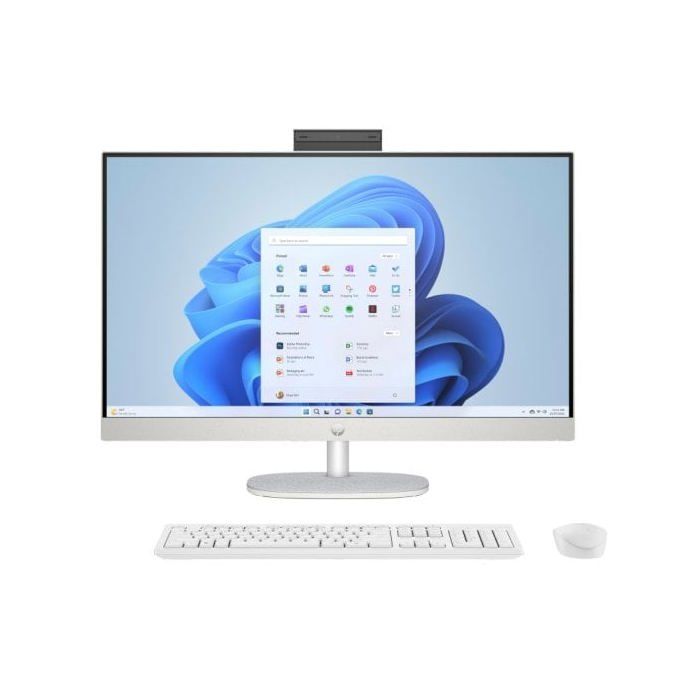PC Sobremesa HP 24-cr0120ns i5-1335U 16GB 512GB SSD Iris Xe All-in-One Blanco