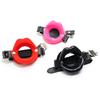 Silicone O Ring Mouth Gag Lips Shape Open Mouth Restraint for Couples Soft BDSM Bondage Toy Adult Shop