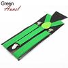 Men'S And Women'S Candy Color Clip Type Elastic Suspenders With Y-Shaped Adjustable Brackets Gifts