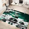 1pc New York Jets logo Print Area Rug - Soft, Washable Non-Slip Indoor Mat, Living Room, Home Office Decorative Rug,Office Decorative