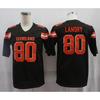 Mens American Football Jersey Brown Team Beckham Jr 13 Mayfield 6 Retro Style Fan Wear Rugby Sports