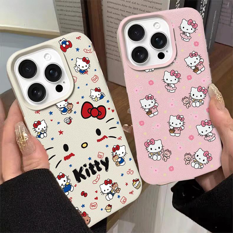 Cartoon Hello Kitty Phone Case For Xiaomi Redmi Note 15 Pro 5G 14C Note 14 13 Pro 12 11 10 Pro 11S 10S A5 4G 5G Soft Cover