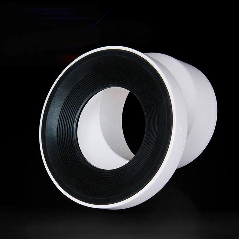 PVC Plastic Toilet Drain Relocation 110mm Offset Flange Adapter  Remodeling Projects