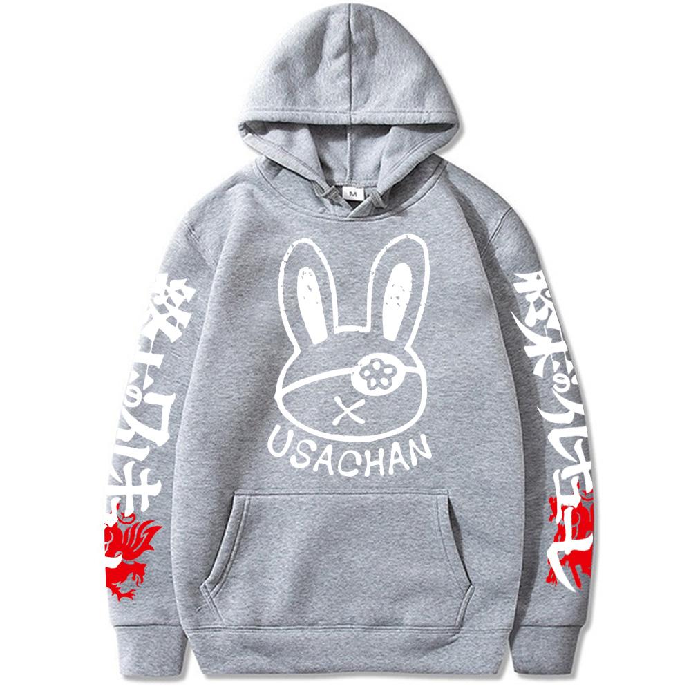 Kawaii Manga Record Of Ragnarok Usachan Аниме Толстовка Пуловер с длинными рукавами Harajuku Мужчины Женщины Сама Негабаритные Повседневные толстовки
