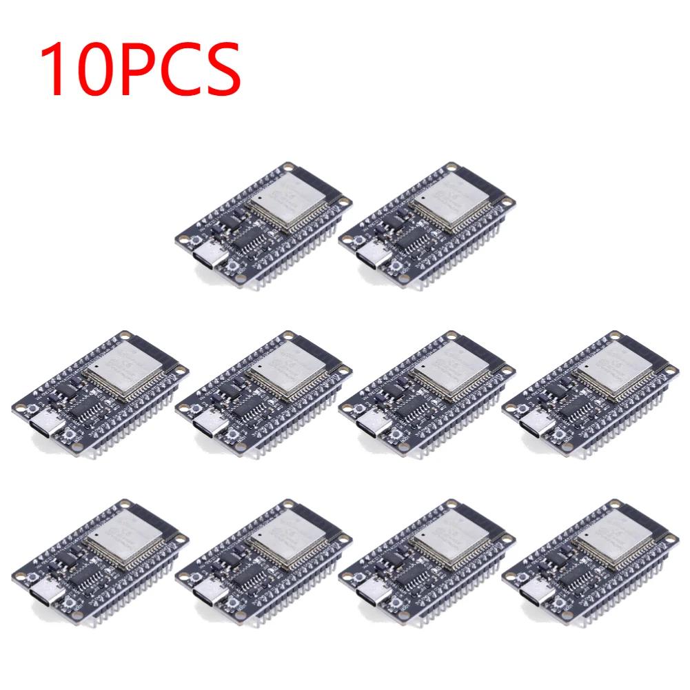 10-1pcs ESP32 WROOM-32 Development Board 5V TYPE-C CH340C WiFi+Bluetooth Power Consumption SPI Flash 32Mbits Wireless Module