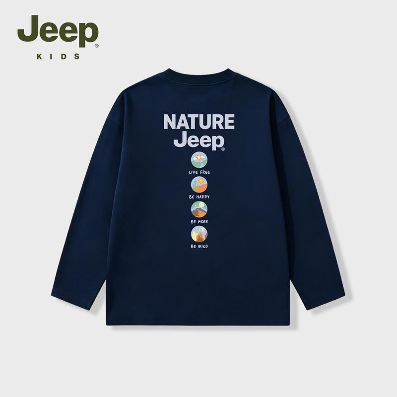 JEEP Junior Casual Long Sleeve T-Shirt
