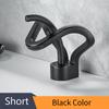 Gold Crown Single Handle Single Hole Hot and Cold Waterfall Bathroom Sink Mixer Tap Deck Mounted Luxury Lavatory Faucet