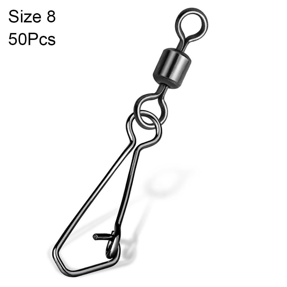 Роликовый вертлюг из нержавеющей стали, вертлюги с петлей в виде восьмерки, рыболовная снасть, новый рыболовный инструмент