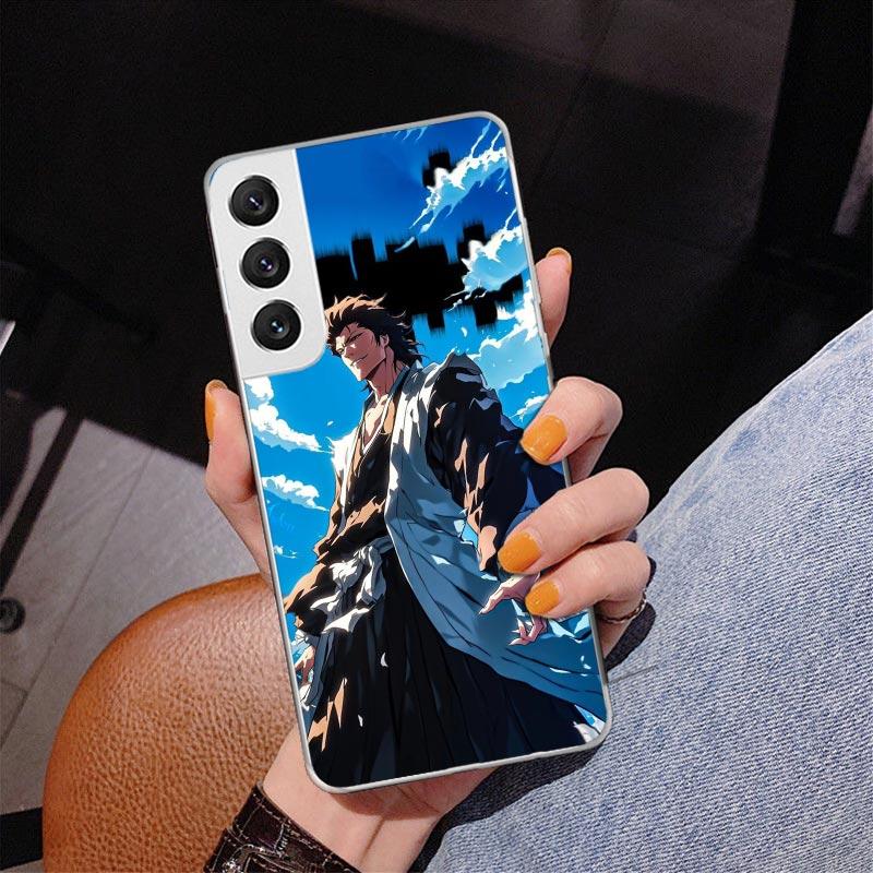 Чехол для телефона Aizen Sousuke Bleach для Samsung Galaxy S26 S25 Edge S23 S24 Ultra S22 Plus S21 S20 FE Уникальный чехол Мягкий чехол Galaxy