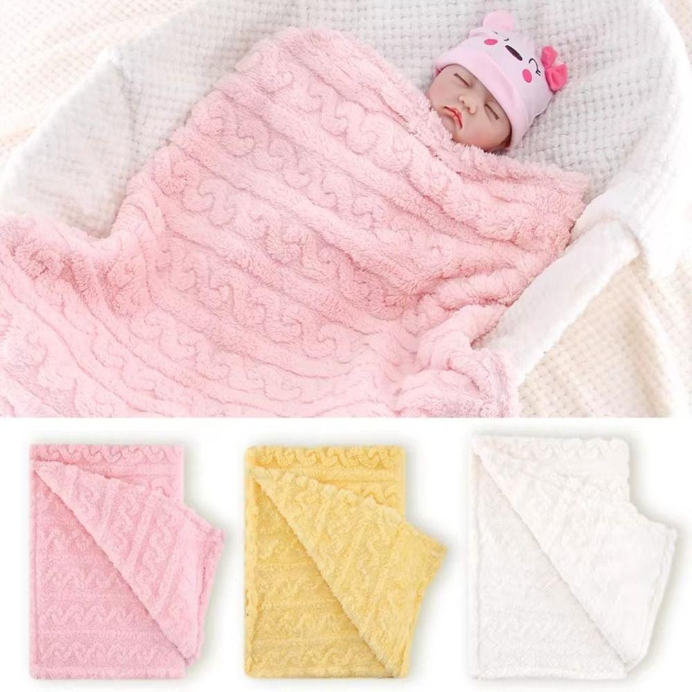 Autumn Winter Baby Blanket Flannel Quilt High Quality Baby Stroller Blanket