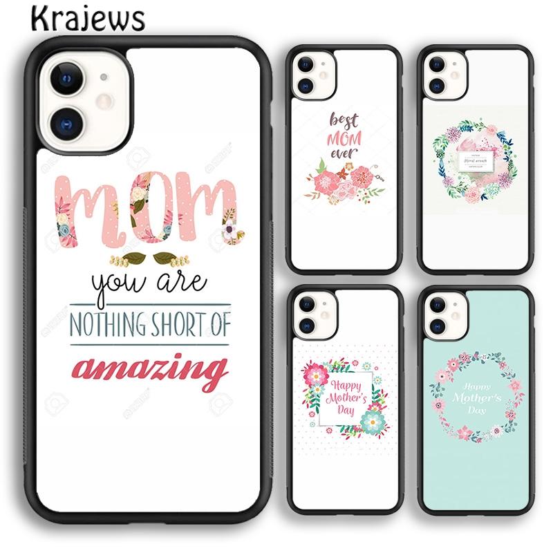 mom mother's day For iPhone 17 Air 16 Phone Case Cover 15 14 plus 12 13 pro max coque Shell Fundas