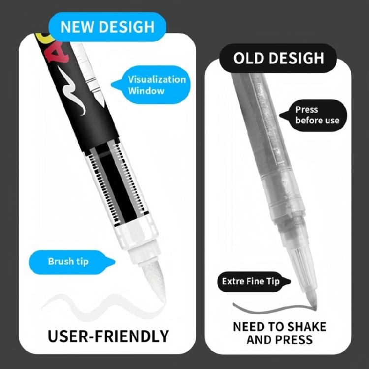 Watercolor Brush Pens Soft Tip Flexible Markers Art Pens Watercolor Pen For Artistic Expression & Handcraft Projects