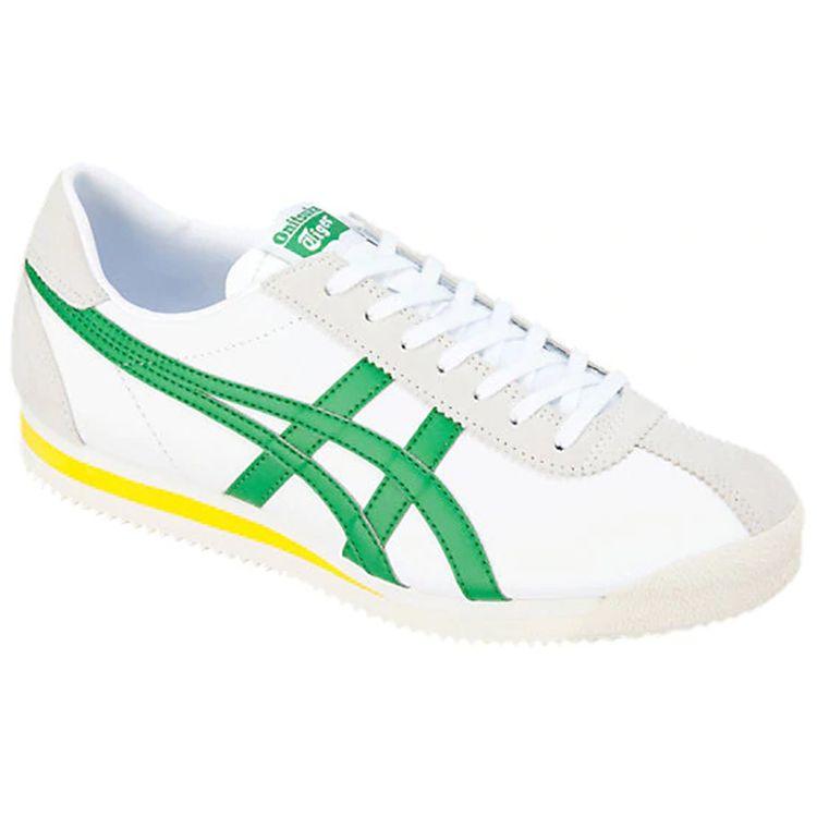 ONITSUKA TIGER Кроссовки унисекс Tiger Corsair Green Белые 1183A357101