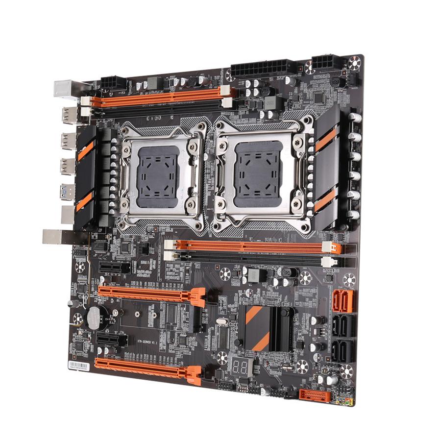 Материнская плата X79 для двух процессоров LGA 2011 4 * DDR3 REG ECC USB3.0 Sta3 PCI-E 3.0 С Pr