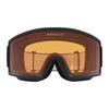 Oakley Маска Target Line M Матовая Хурма Универсальный размер, Черная/Линза Prizm,