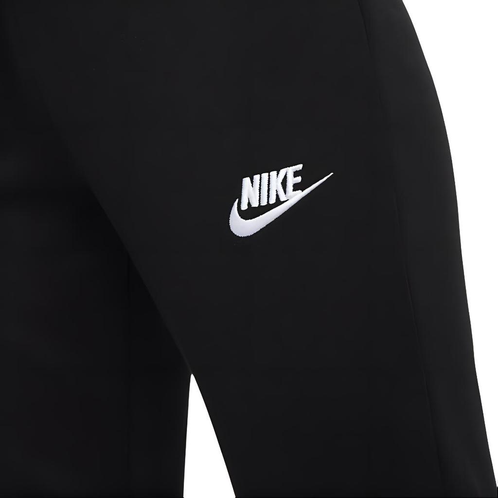Nike Однотонные брюки-джоггеры с вышитым логотипом для женщин, низ, черный DQ5175-010