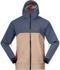 Куртка Bergans Men's Vaagaa 3L Shell Jacket (3636) гранитно-синий/теплый песок