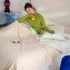 Летнее одеяло A-Class Cool Ice Silk - Дышащее, Машинная стирка, для односпальных/двуспальных кроватей