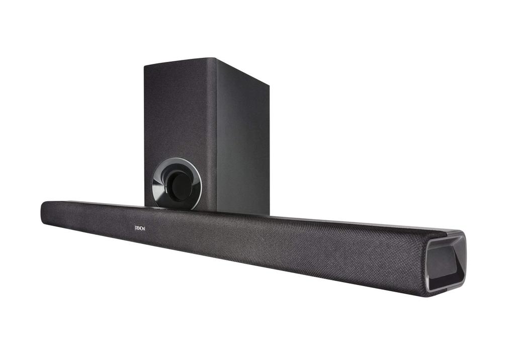 Denon Soundbar Subwoofer Black Denon DHT-S316 ARC/Bluetooth Compatible/Wireless DHT-S316K