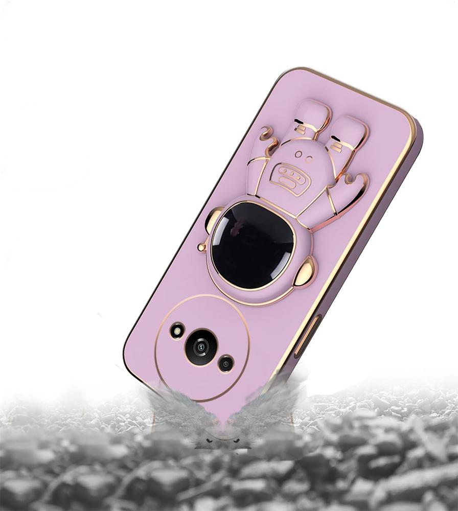 Case for Xiaomi Redmi A3, Astronaut, purple
