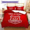 FC Hermannstadt Bedding Quilt Set Quilt Cover Pillowcase Home Decoration Birthday Gift (1 * duvet cover + 2 * pillowcase, without core)