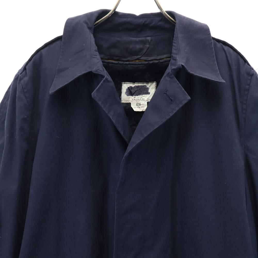 ВМС США 80-х DLA 8405-01-041-9785 Винтажное пальто с воротником из нержавеющей стали Мужское Б/У