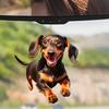 Очаровательная Акриловая Мультяшная Собачка Подвеска в Машину для Стильного Декора Салона Автомобиля