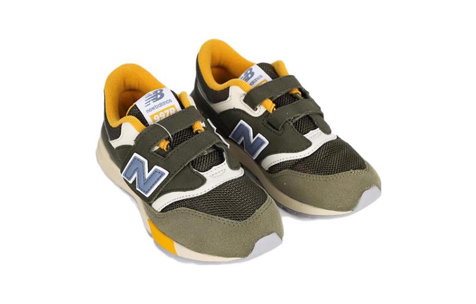New Balance NB 997 Удобные Амортизирующие Отталкивающие Низкие Детские Беговые Кроссовки Зеленые Дети Возраст 3 7 Лет PZ997RBB