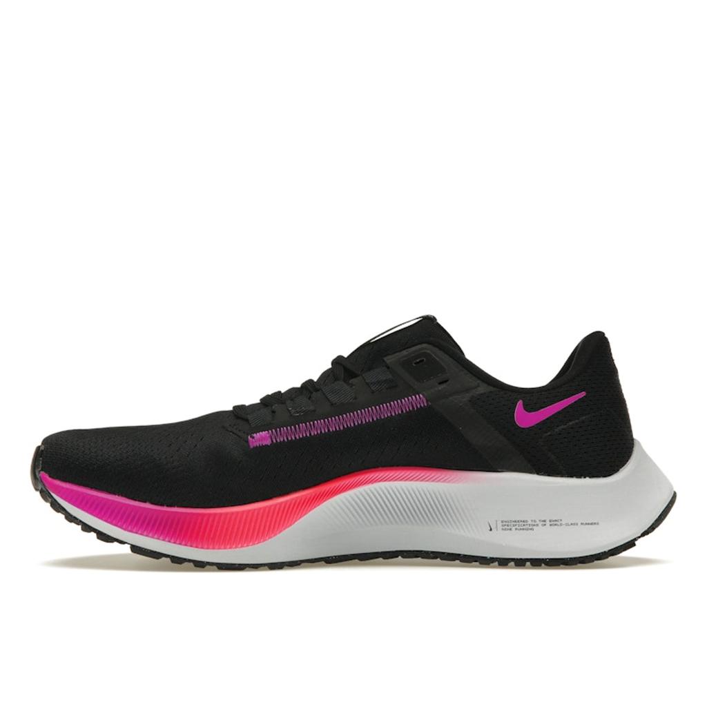 Nike Air Zoom Pegasus 38 Black Hyper Violet Мужские кроссовки Off-Noir Flash-Crimson CW7356-011