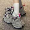 Женские кроссовки «папины кроссовки» на весну и лето, новые универсальные дышащие повседневные сетчатые кроссовки на толстой подошве с увеличением роста суперлегкие