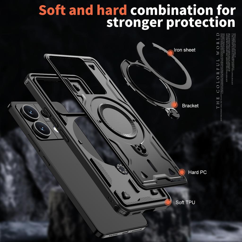 Противоударный прочный военный чехол для Xiaomi Redmi Note 14 Pro Note14 13 Pro+ Plus 5G Note13