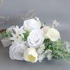 Wedding Bouquets with Ribbon for Bridal, Bridesmaids, Anniversary, Wedding