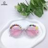 Fashion Street Photography Trend Diy Children'S Sunglasses Flower Cute Girls Concave Glasses Boys Sunglasses