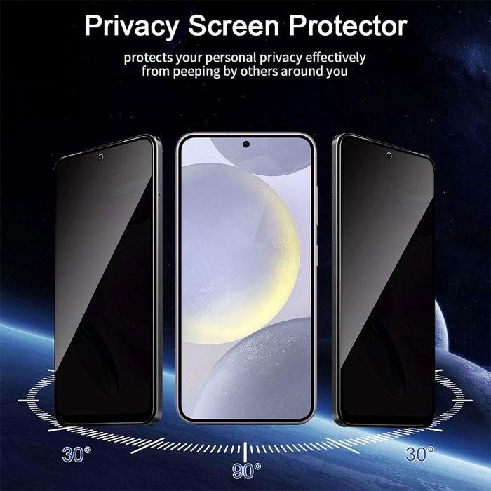 2 Verre Trempé Anti-Espion - BOOLING - pour Samsung Galaxy S24 Plus - Protection Vitre Anti-Rayures
