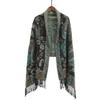 Shawl, ethnic style, Yunnan travel outfit, summer bohemian faux cashmere scarf, literary cashmere cape