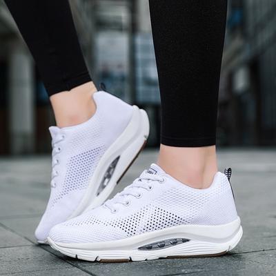 Модные женские кроссовки для тенниса, амортизирующие кроссовки для ходьбы, дышащие кроссовки для тренажерного зала и бега для женщин, на шнуровке, на платформе, спортивная обувь Tenes Feminino