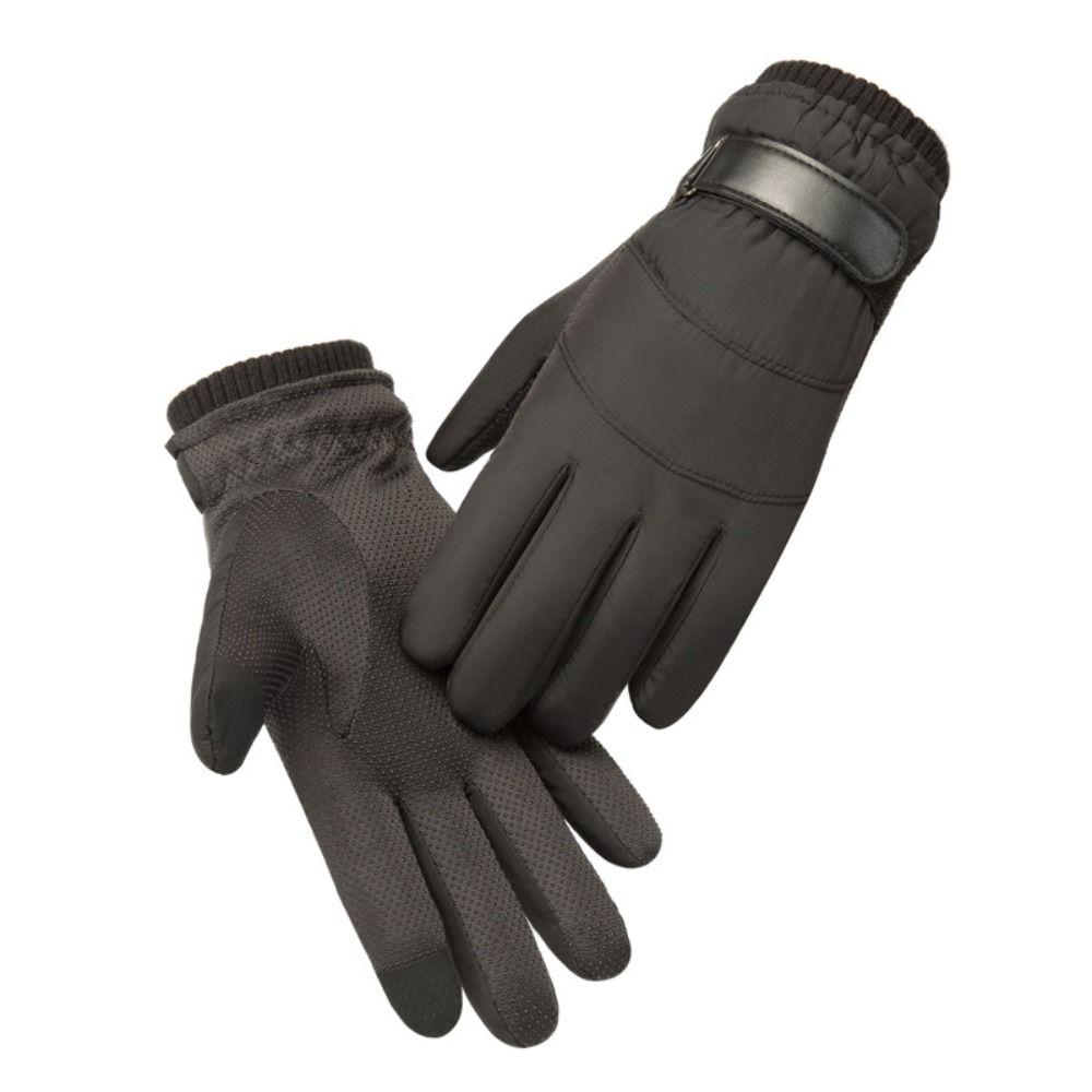 Сохраняющие тепло мужские варежки, многофункциональные перчатки для вождения, подарок, зимние лыжные перчатки, лыжные