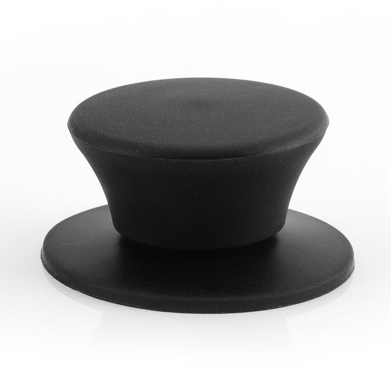 1 шт. Ручка для крышки кастрюли Силиконовая Универсальная Черная Красная Серая Замена ручки для кастрюли Кухонная посуда Ручки для крышки сковороды Кухня